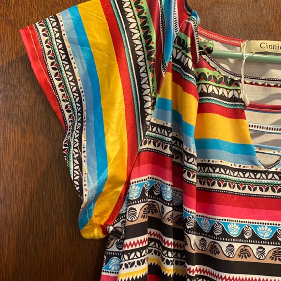 Western fiesta print dress - Picture 2 of 13